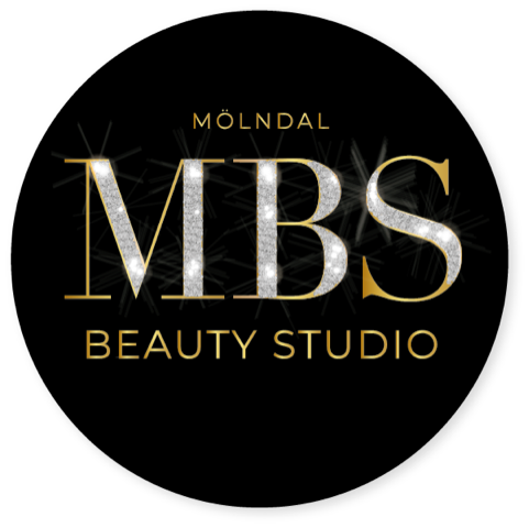 Logotyp åt Mölndals Beauty Studio av Lean Designs
